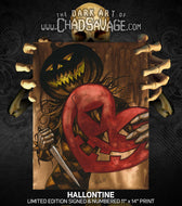 Hallontine Art Print