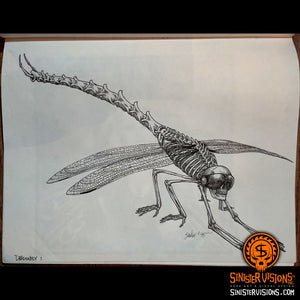 Dragonfly 1 Original Drawing