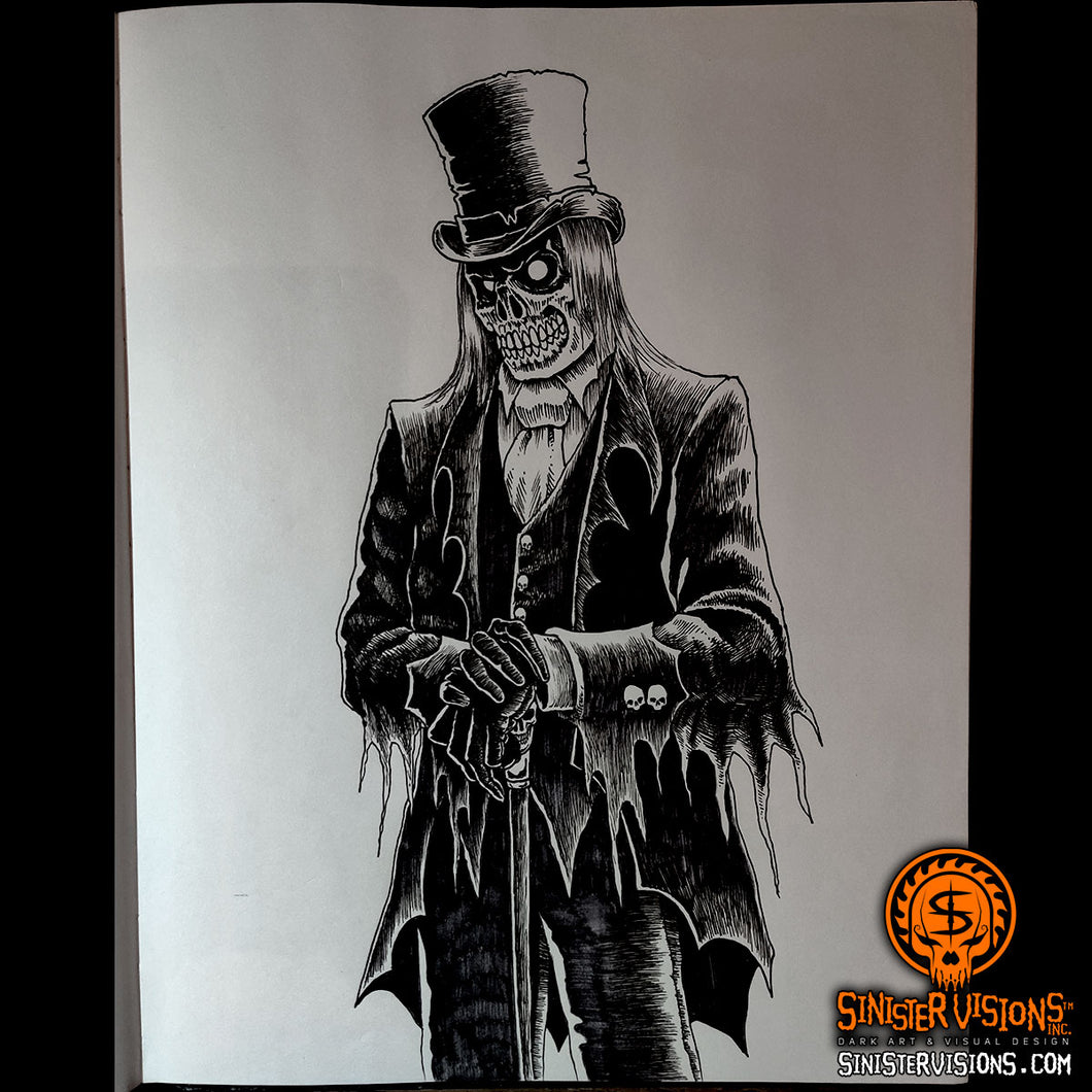 Gentleman Ghoul Original Drawing