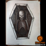 Widow of the Orchid Original Drawing