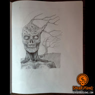 Untitled Story Illustration 07 Original Drawing