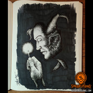Untitled Story Illustration 09 Original Drawing