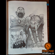 Untitled Story Illustration 02 Original Drawing