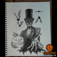 HAA T-Shirt Art 2 Original Ink Drawing