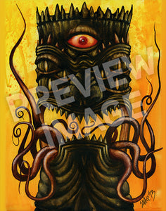 Lovecraftiki Art Print