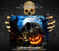 Lurking for Ichabod Art Print