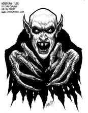 Nosfera-tude Original Vampire Drawing