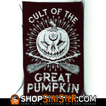 Cult of the Great Pumpkin Canvas Patch