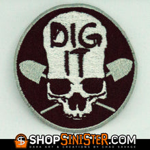 Dig It Skull Patch