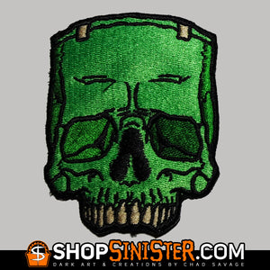 Monster Skull: The Creature Embroidered Patch