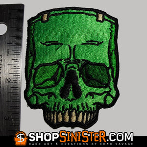 Monster Skull: The Creature Embroidered Patch