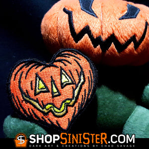 I Love Halloween Embroidered Patch