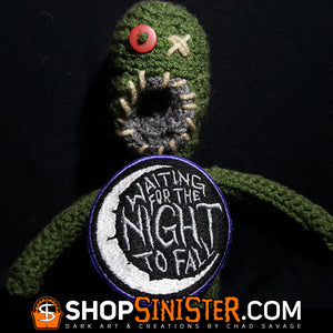 Waiting for the Night to Fall Embroidered Patch