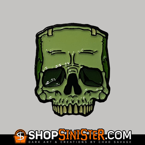 Monster Skull: The Creature Enamel Lapel Pin