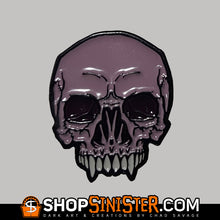 Monster Skull: Nosferatu Enamel Lapel Pin