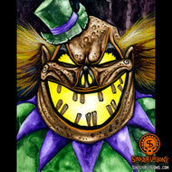 HALcLOWnEEN 2 Original Painting