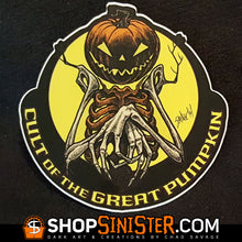 Cult of the Great Pumpkin Scarecrow Sticker
