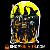Cauldron Crones Die Cut Vinyl Sticker