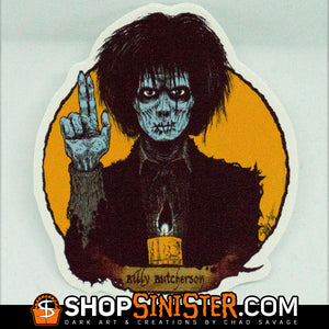 Halloween Saints: Billy Butcherson Die Cut Vinyl Sticker