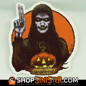 Halloween Saints: Moundshroud Die Cut Vinyl Sticker