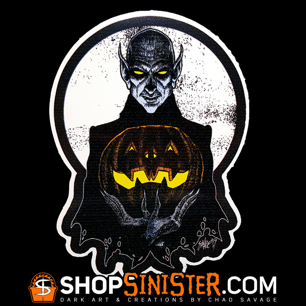 Monster Holiday: Vampire Die Cut Vinyl Sticker