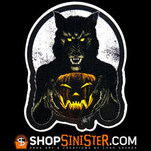 Monster Holiday: Werewolf Die Cut Vinyl Sticker