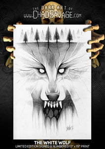The White Wolf: Homage to Scary Stories to Tell In the Dark