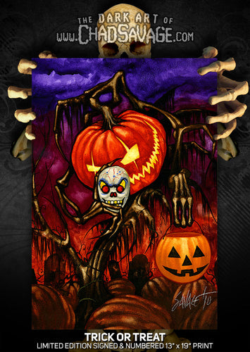 Trick Or Treat Art Print