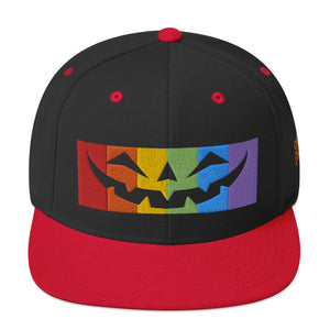 Rainbow Jack Snapback Hat