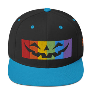 Rainbow Jack Snapback Hat