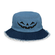 Black Jack Distressed denim bucket hat