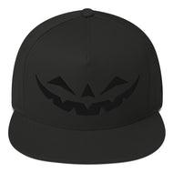 Happy Jack Black-on-Black Flat Bill Cap