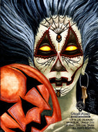 Dia de las Calabazas Original Painting