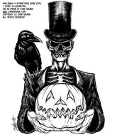Halloween & Attractions Show 2015 T-Shirt: Original Ink Drawing