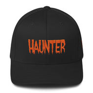 Haunter (Orange) Embroidered Structured Twill Cap