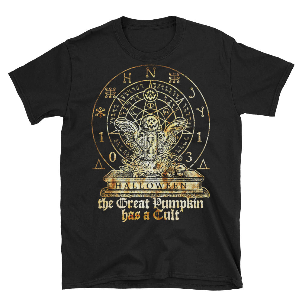 Cult of The Great Pumpkin - Hourglass Turtle Short-Sleeve Unisex T-Shirt