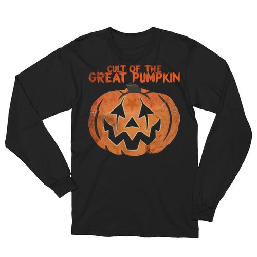 Cult of The Great Pumpkin - Mask Unisex Long Sleeve T-Shirt