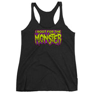 I Root for the Monster Women's Racerback Tank