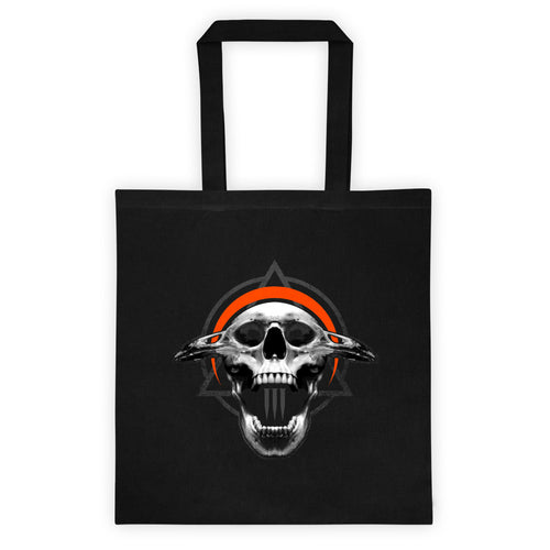 Sinister Skulls: Corvus TriSkull Tote bag