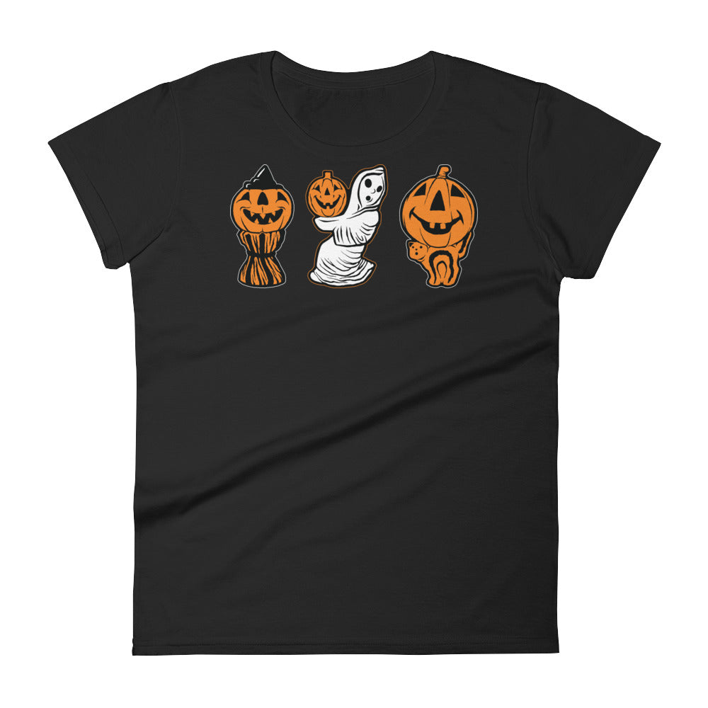 3 Halloween Blowmolds Women's short sleeve t-shirt