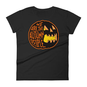 We Are the Autumn People Pumpkin Women's short sleeve t-shirt