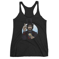 Halloween Saints - ALT - Mr. Dark Women's Racerback Tank