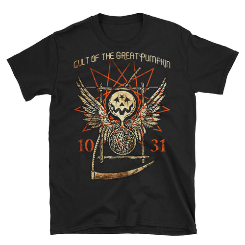 Cult of The Great Pumpkin - Thanatos Hourglass Short-Sleeve Unisex T-Shirt