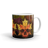 Autumn Skull Mug