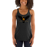 Halloween Eagle Women's Racerback Tank