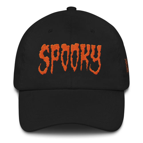 Spooky (Orange) Embroidered Dad hat