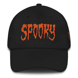 Spooky (Orange) Embroidered Dad hat