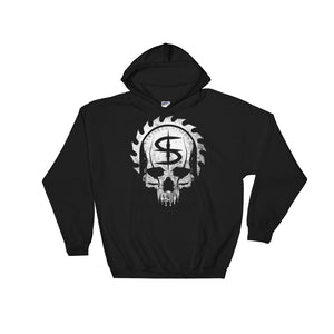 Sinister Visions Logo Skull Hooded Sweatshirt