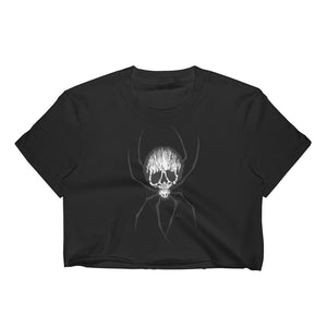 Skull Spider Women's Crop Top