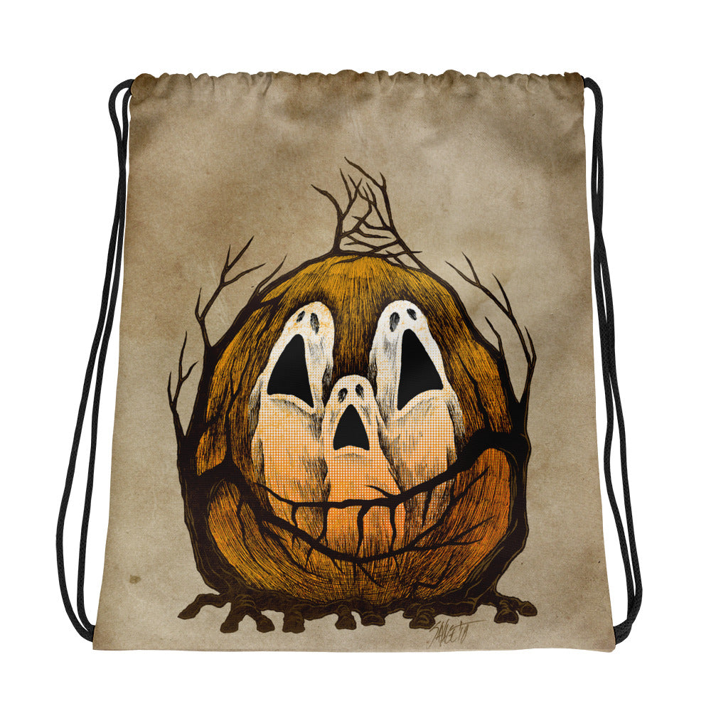 Halloween Spirits Drawstring bag